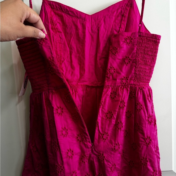 NWT Old Navy Women’s Hot Pink Dress XS Petite - Picture 8 of 12